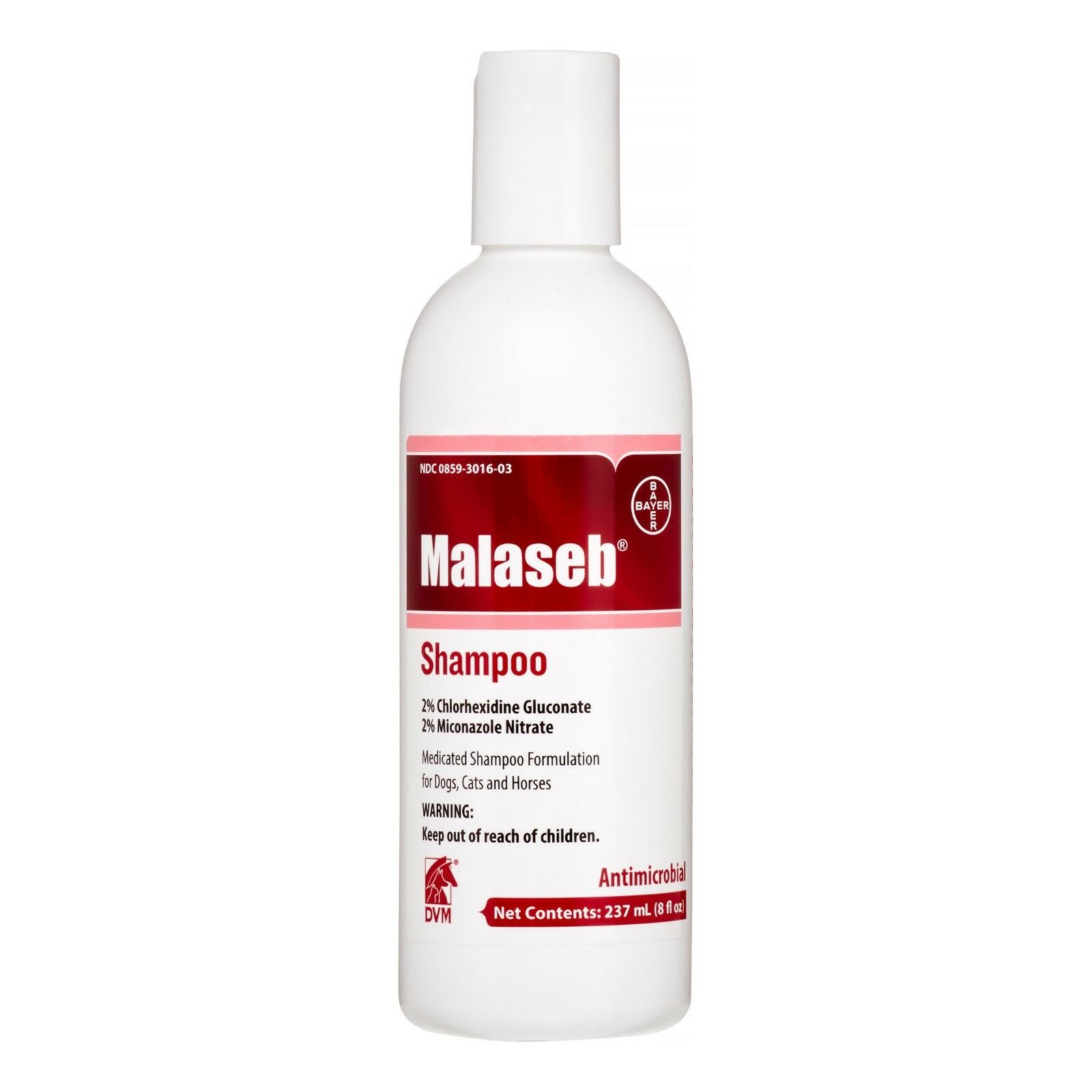 Malaseb Shampoo Medicated Shampoo Formulation For Dogs, Cats, And Horses - 8 Oz
