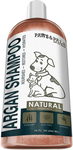 Pet Argan Oil Shampoo Conditioner For Dog Cat Tearless Moisturizing Bath-20 Oz.